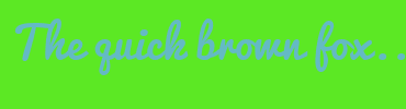Image with Font Color 64BAC4 and Background Color 5CE824